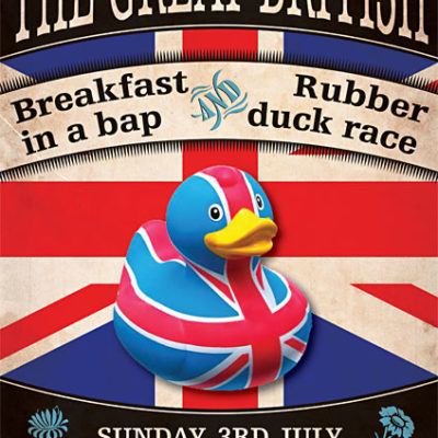 Duck race poster