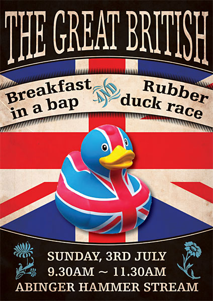 Duck race poster